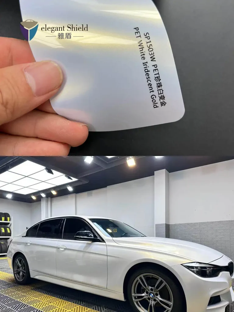 Pearl White to Gold